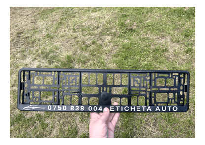 Suport Număr De Înmatriculare Auto Personalizat- O Bucată