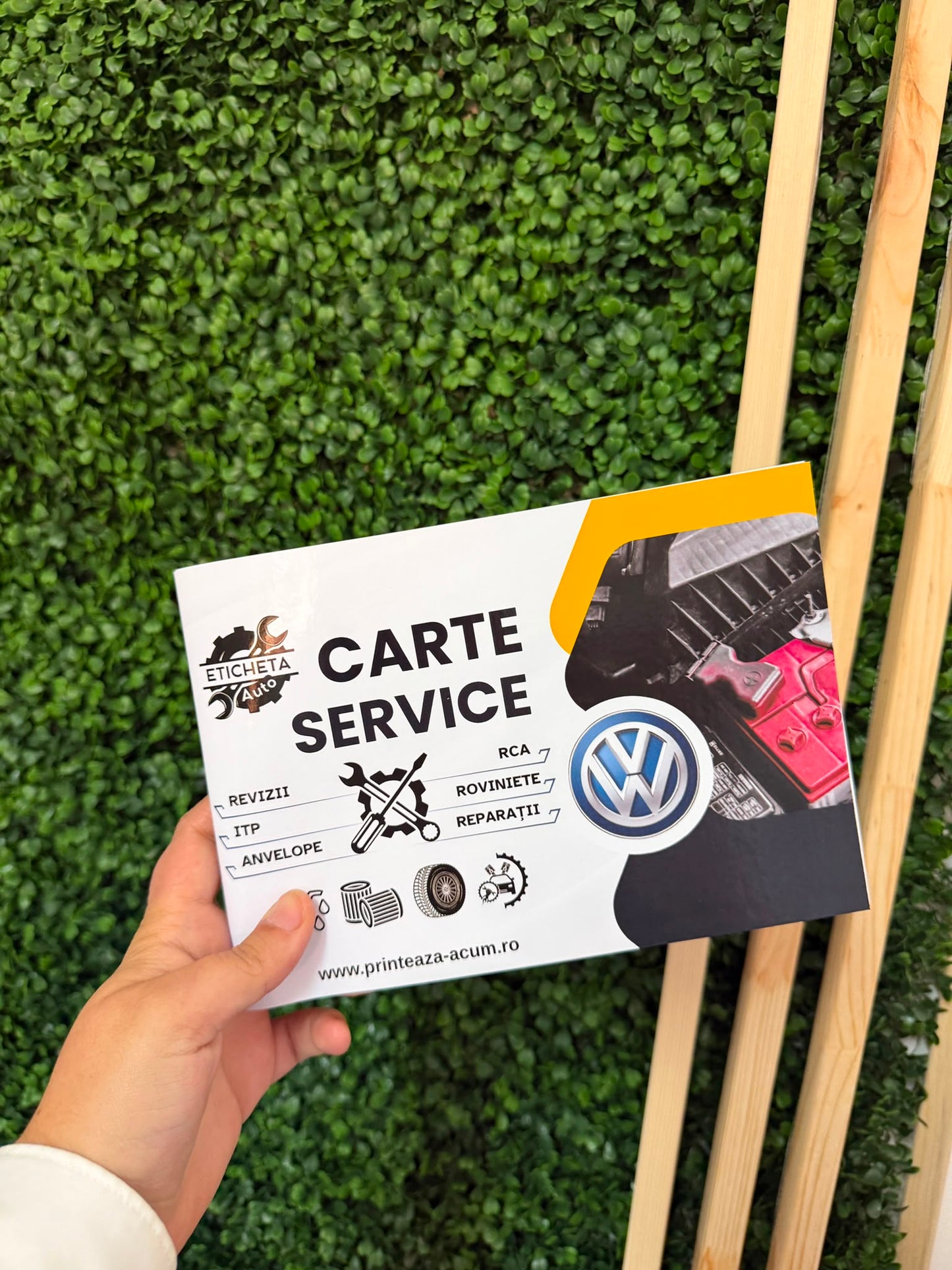 Cartea Service Auto Personalizată Pentru Mașina Ta