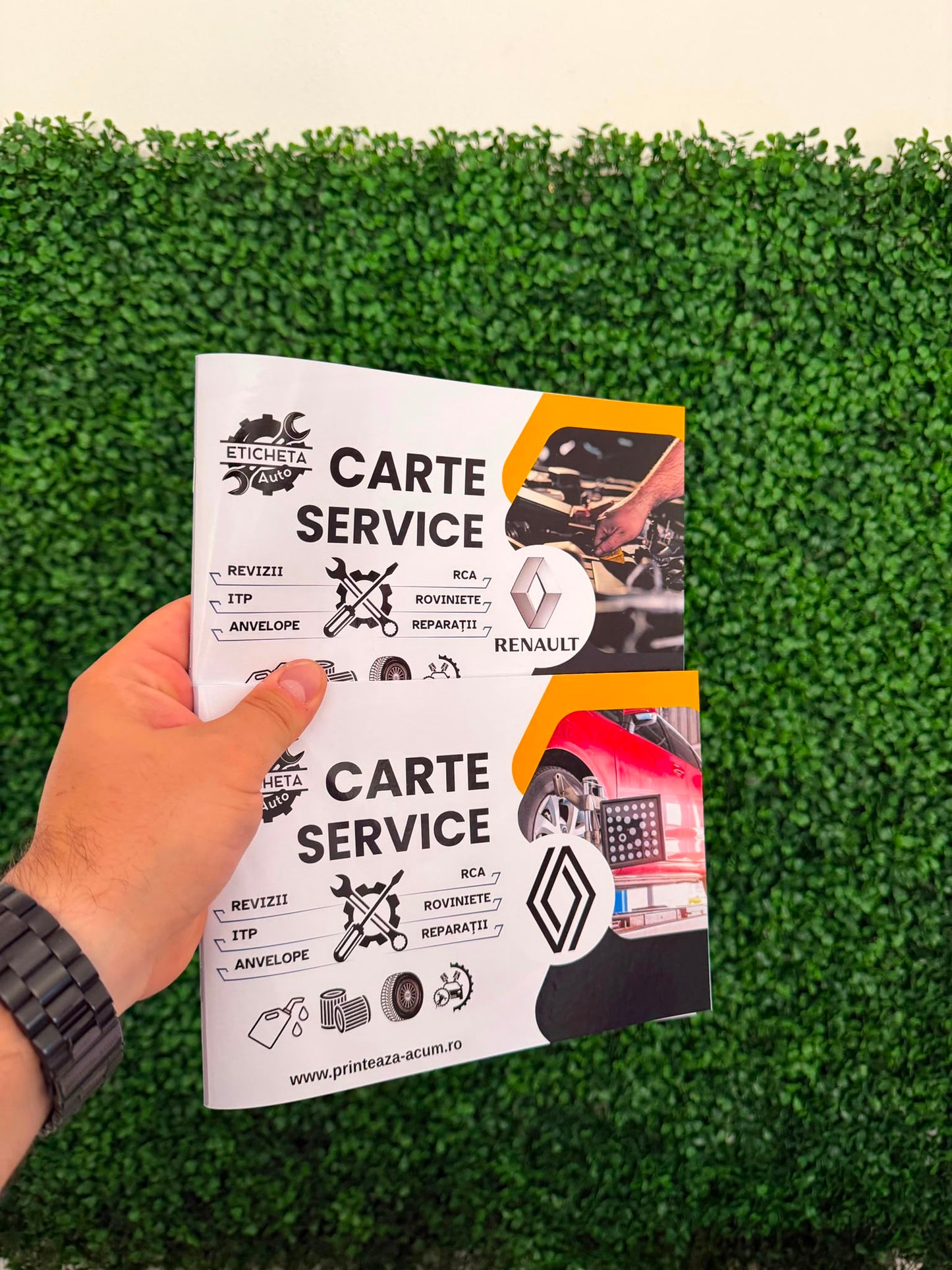 Cartea Service Auto Personalizată Pentru Mașina Ta