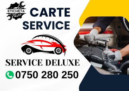 Cartea Service Auto Personalizată Pentru FIRME