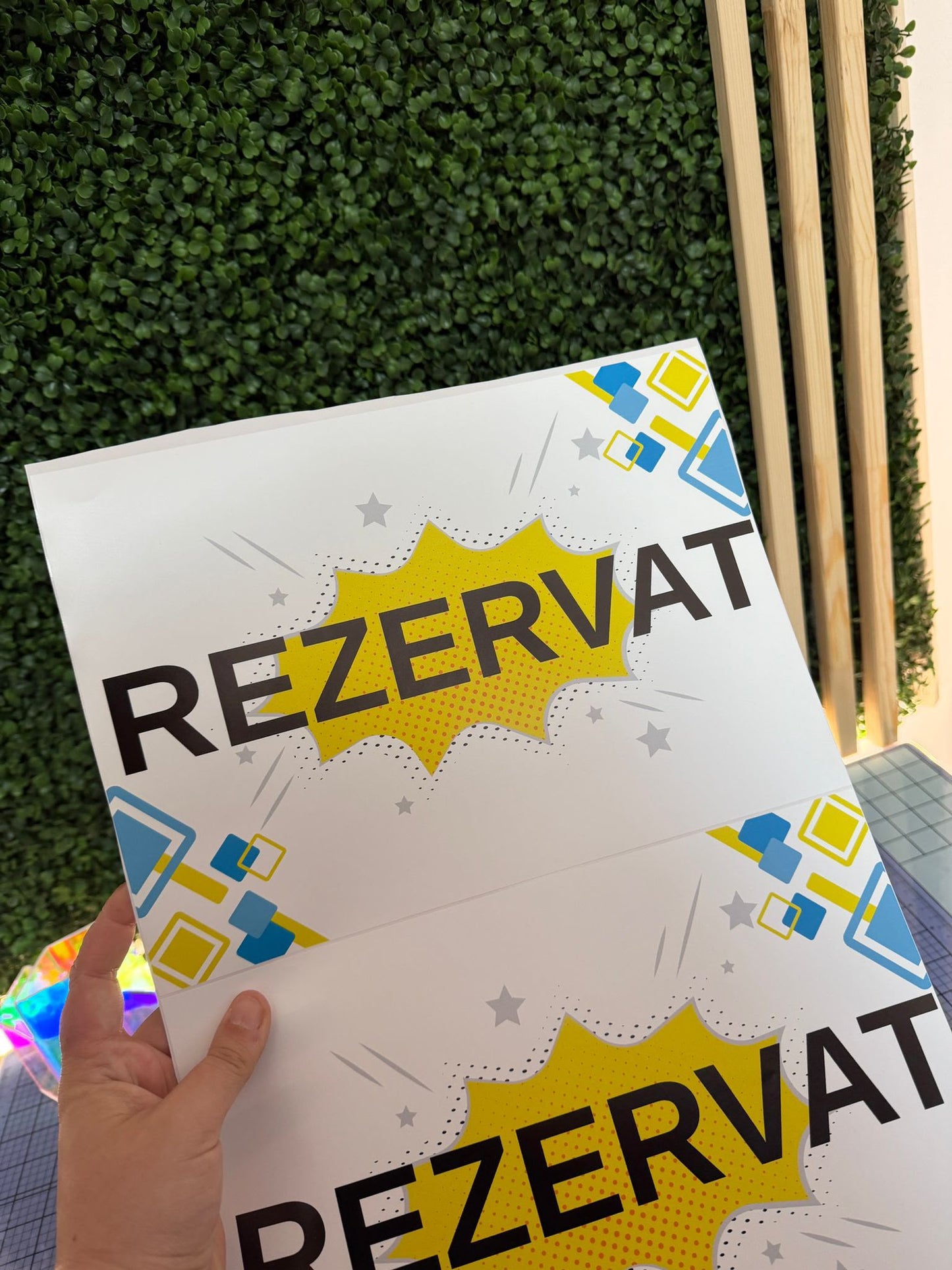 Printează stickerul tău