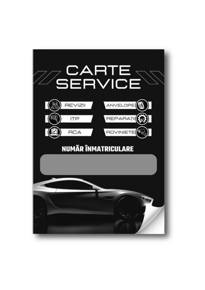 Cartea Service Auto Personalizată FIRME